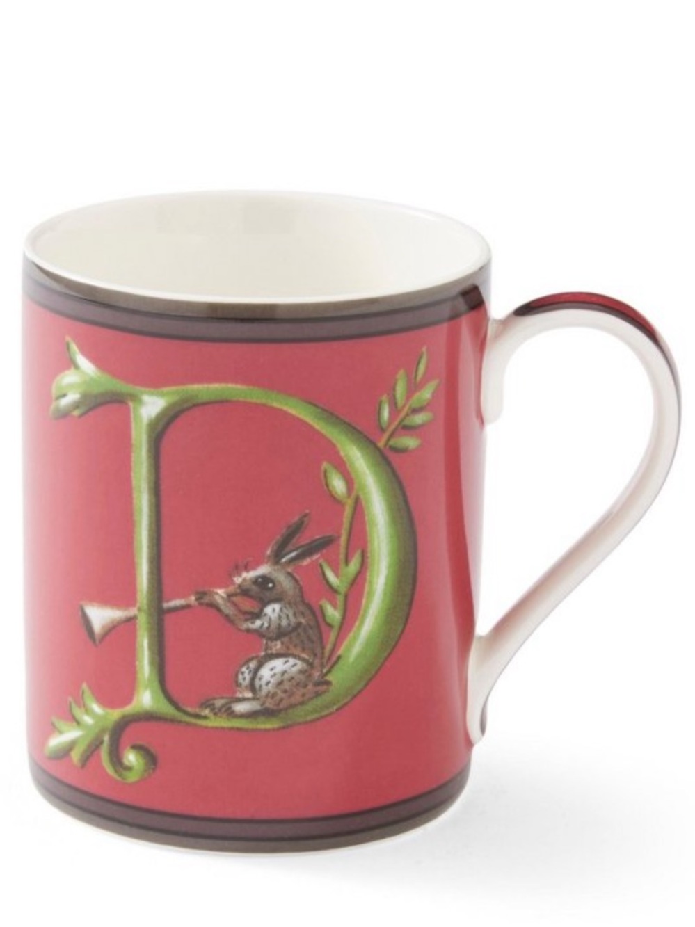 Spode Kit Kemp Alphabet Letter D Mug
